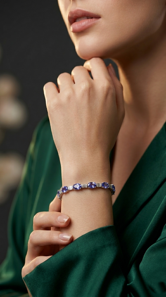 Royal Amethyst Grace Bracelet