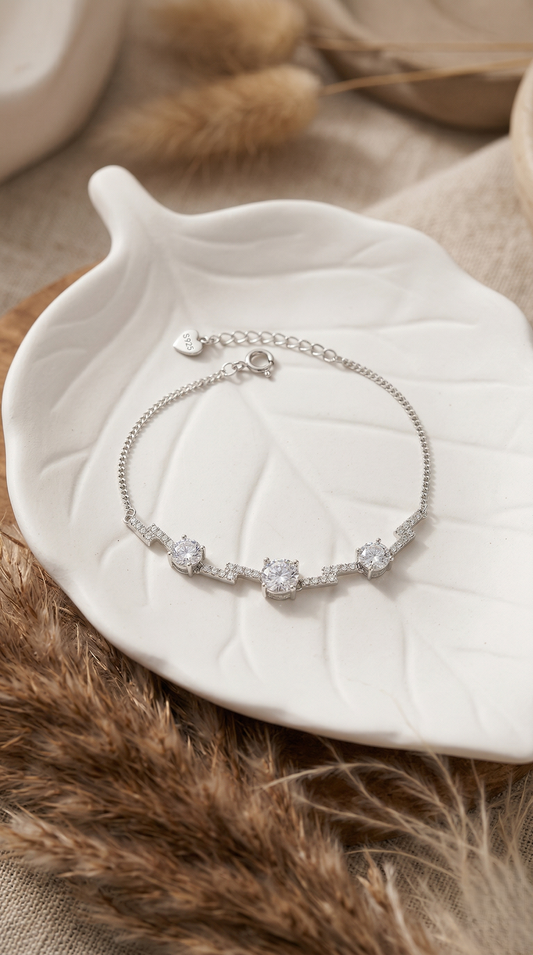 Celeste Trio Diamond Bracelet