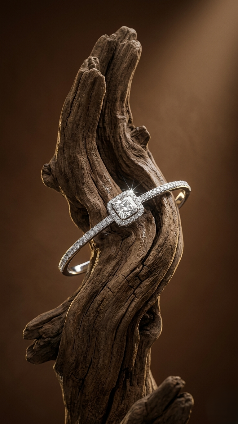 Eterna Spark Solitaire Bracelet