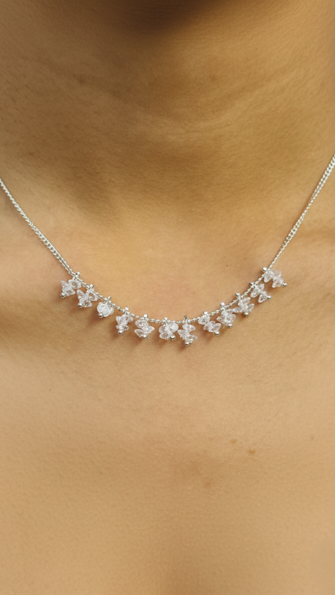 Crystal Blossom Necklace
