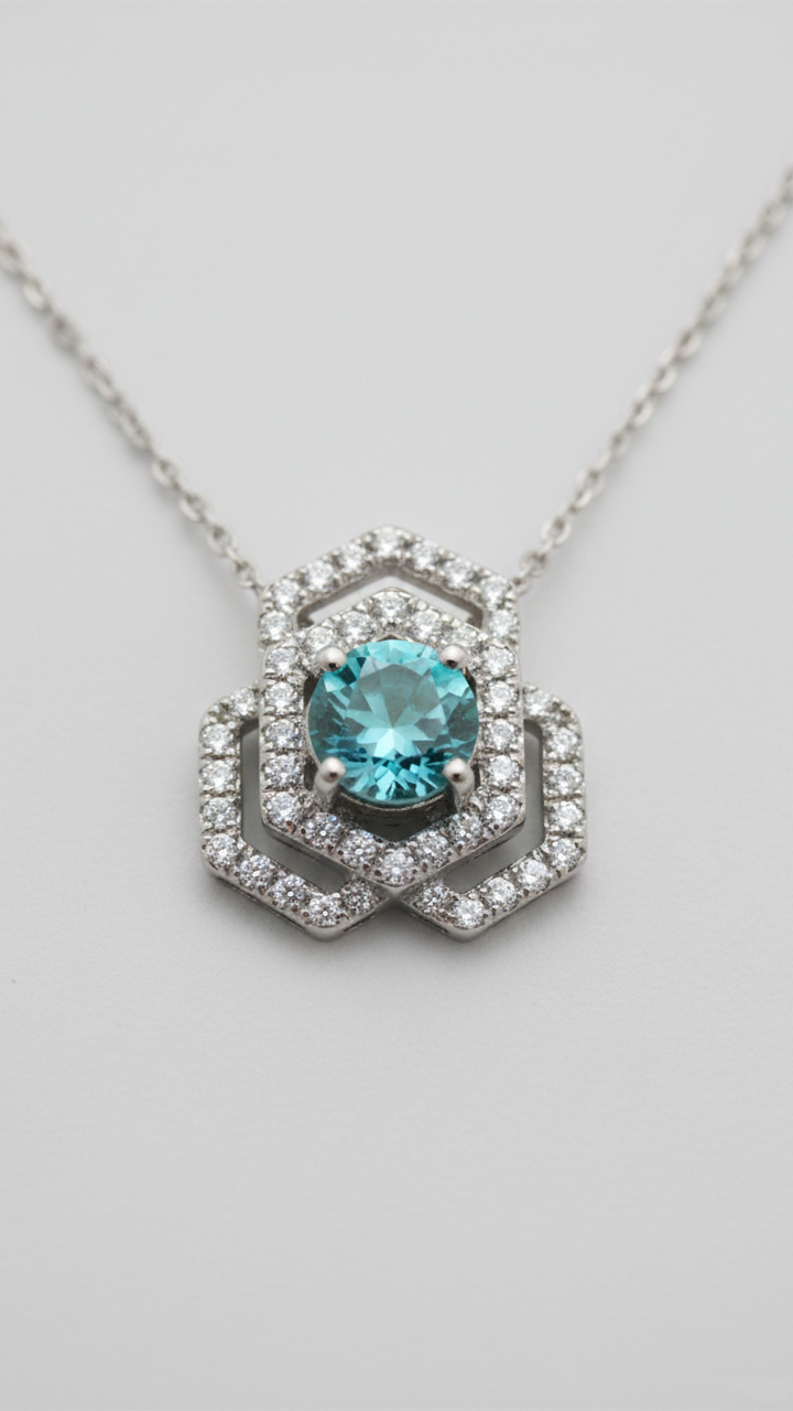 Arctic Bloom Necklace