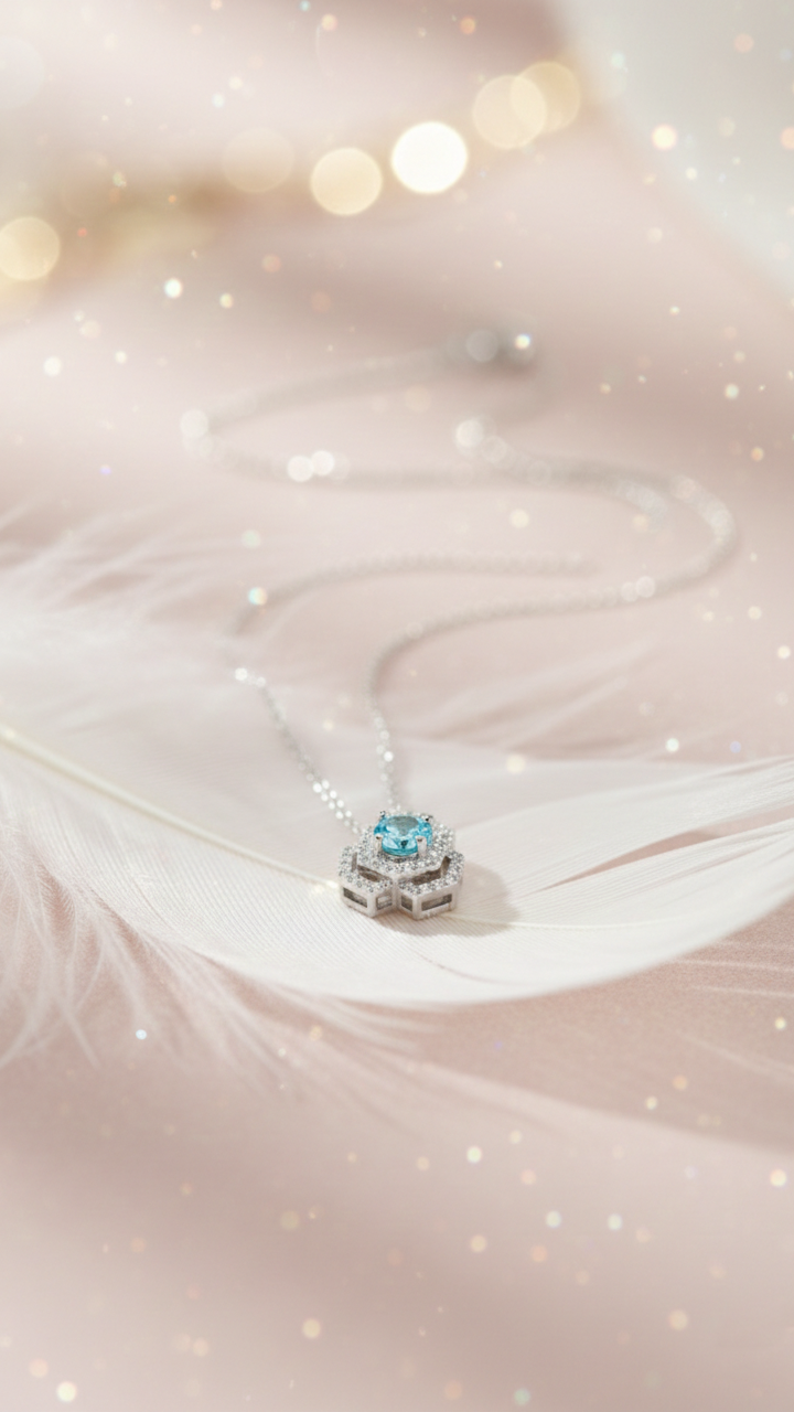 Arctic Bloom Necklace