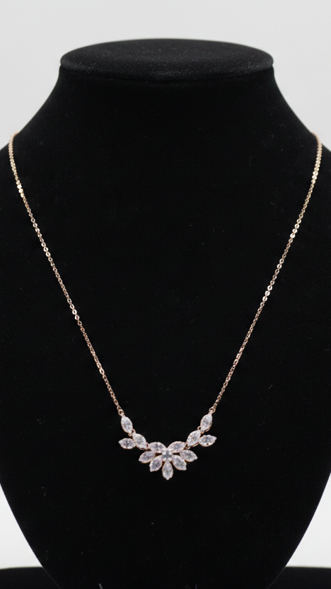 Rosé Blossom Necklace
